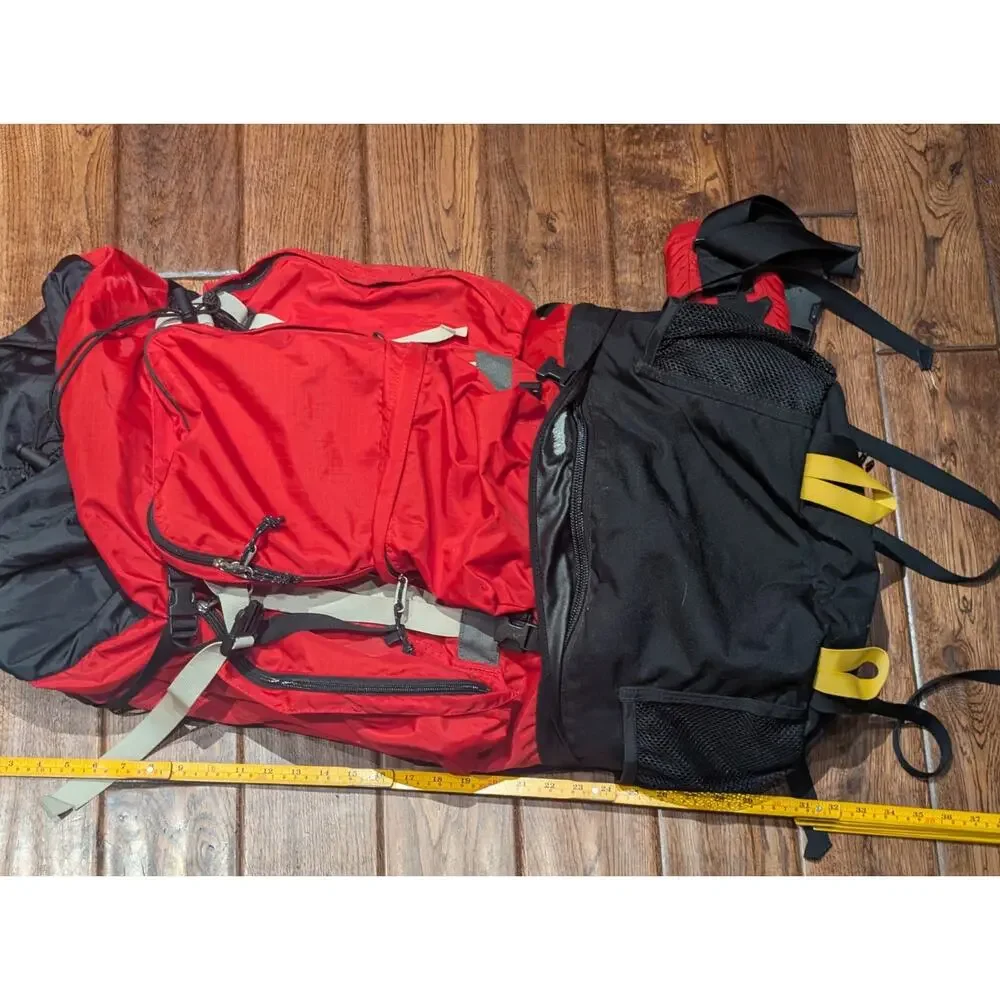 Kelty Comanche 6400 Backpack Red Internal Frame Hiking Expedition Pack Hydration
